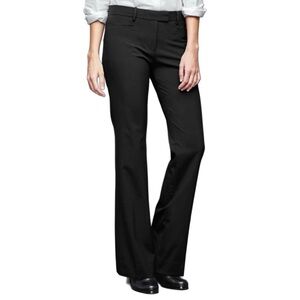 GAP Modern Boot Cut True Black Dress Pants EUC